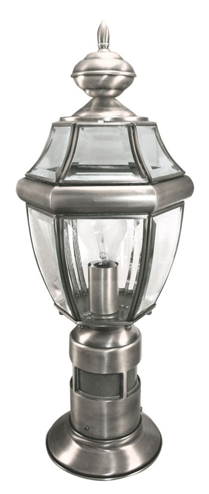 Upc 016963437012 Heath Zenith Sl 4370 Sa Antique Silver 1 Light Upc 016963437012 Image For 360 Degree Post Light Antique Silver Upcitemdb Com