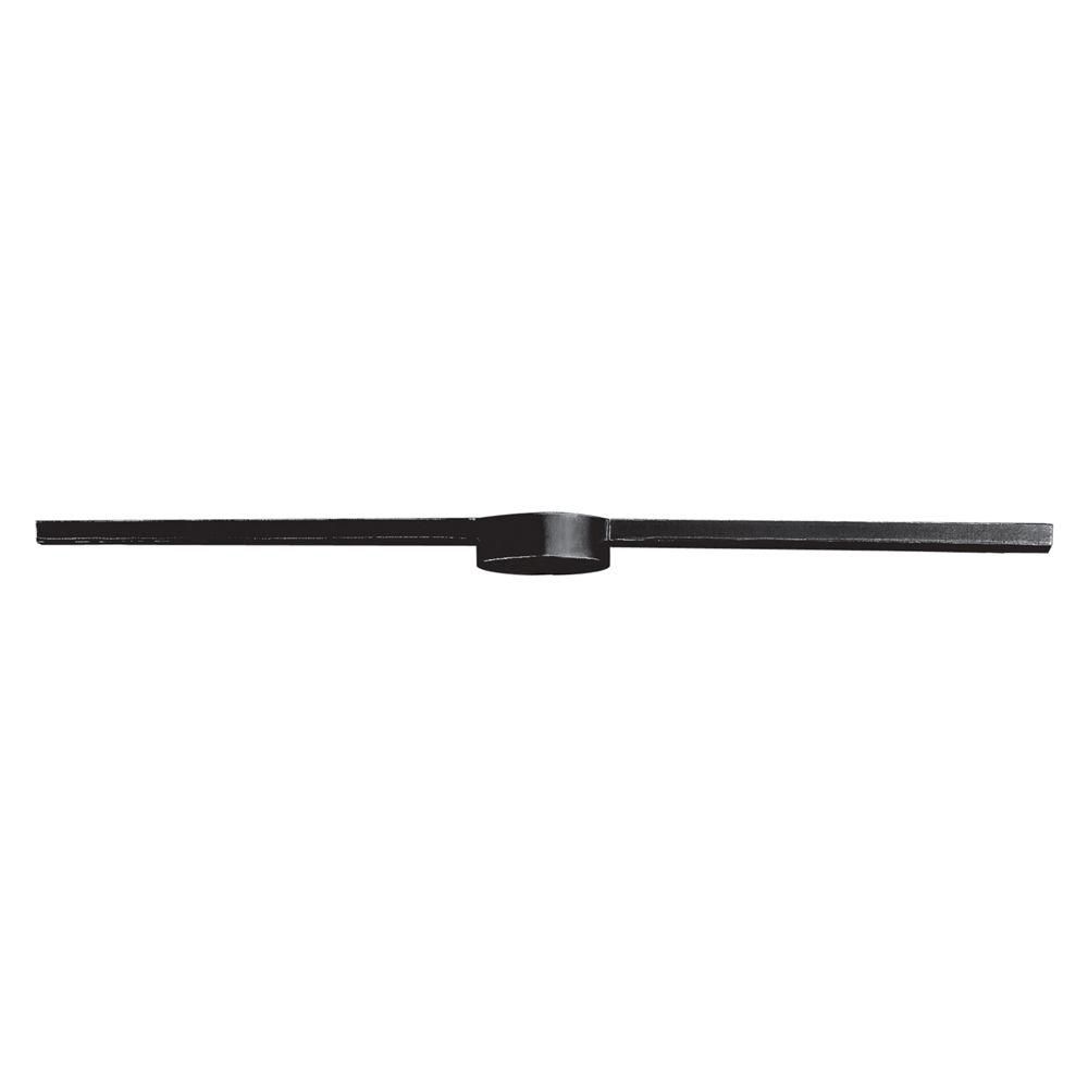 UPC 843558034765 product image for 3-Light Ceiling Mount Dark Rust Linear Bar | upcitemdb.com