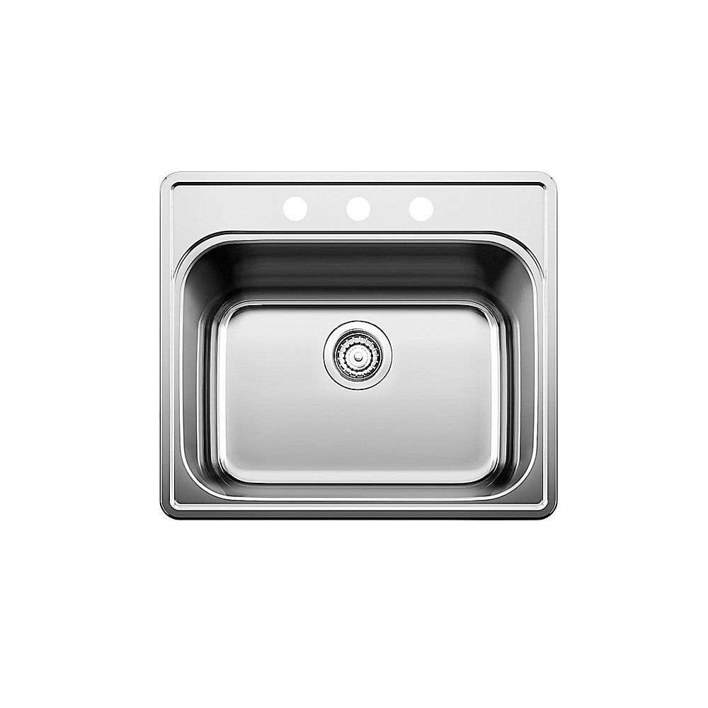 Blanco Essential Laundry Tub 3 Hole - Stainless Steel ...