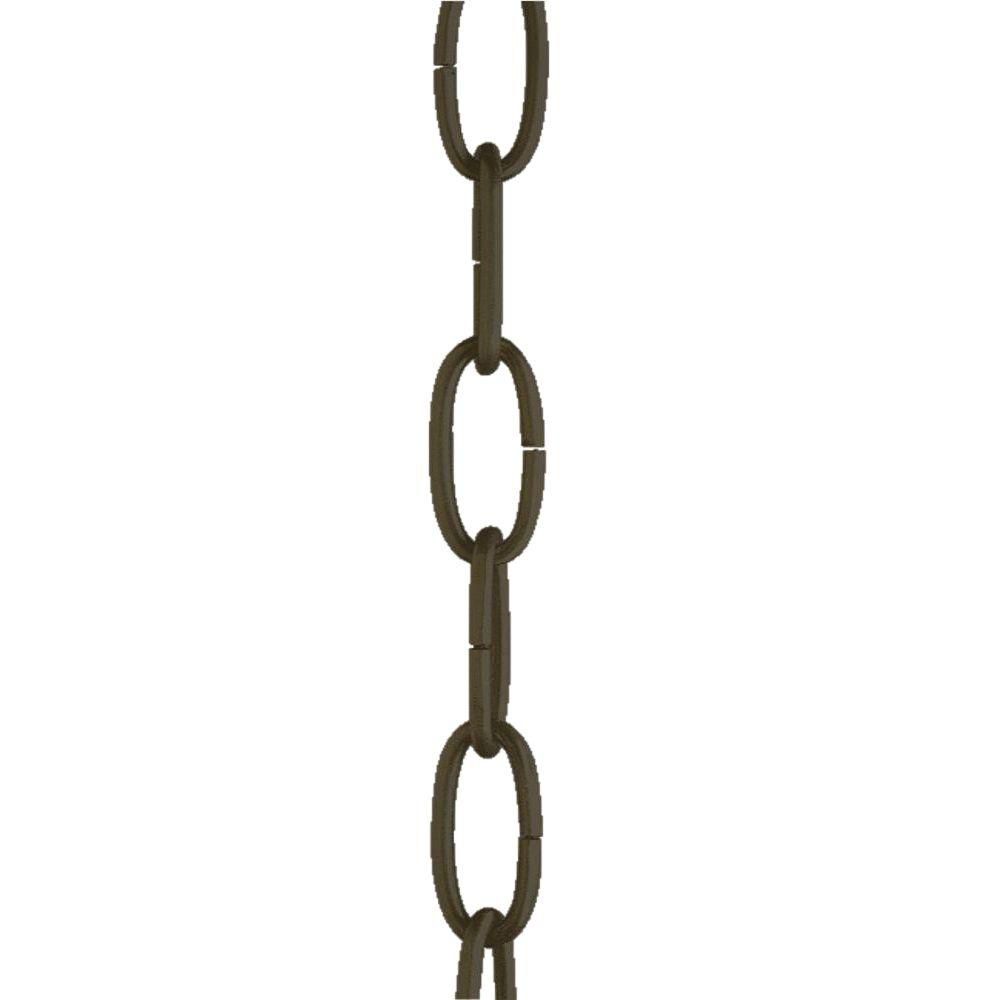 Progress Lighting Chaîne de calibre 9 en fini Bronze à l'Ancienne Progress Lighting Chaîne de calibre 9 en fini Bronze à l'Ancienne
