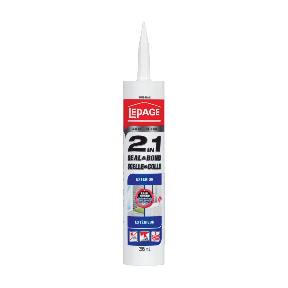 LePage 2in1 Seal &amp; Bond Exterior with Rainguard 295mL