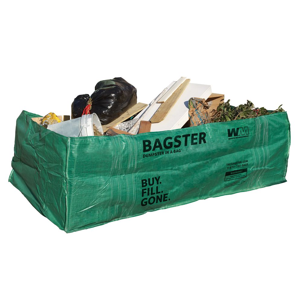 bagster bag waste disposal construction kg 1500 capacity depot