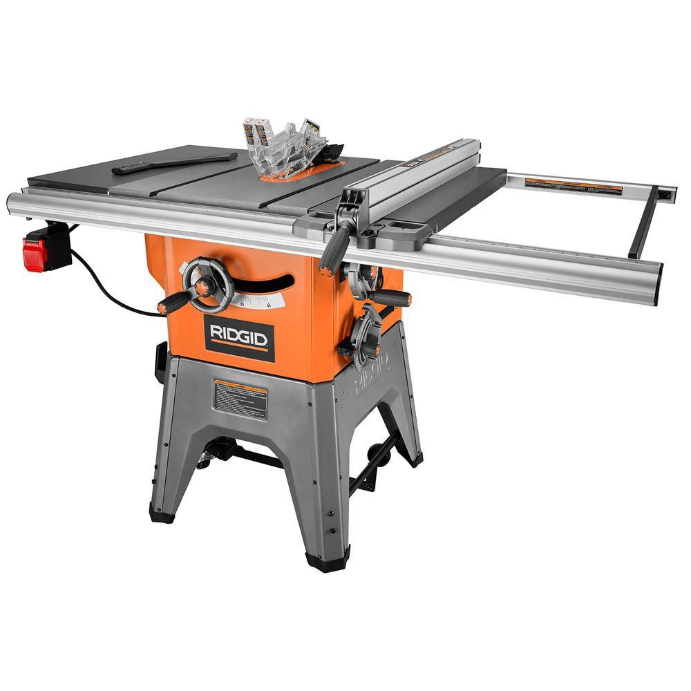 RIDGID Scie À Table En Fonte De 254 Mm (10 Po)  Home 