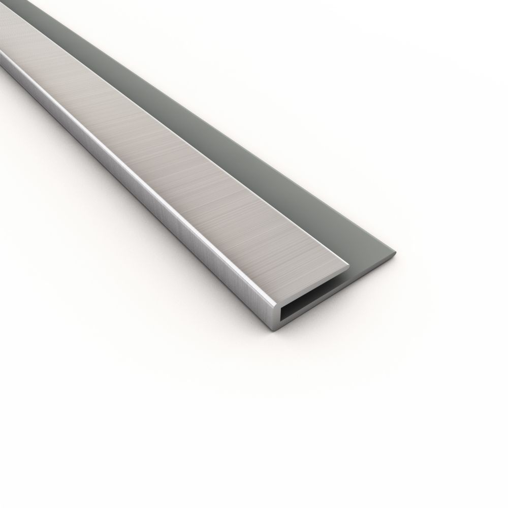 Fasade Brushed Nickel J Trim | The Home Depot Canada