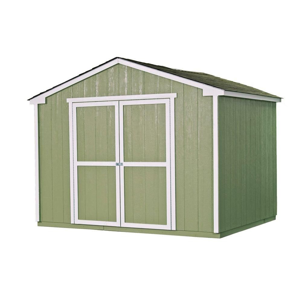 Outdoor Living Today 8 ft. x 12 ft. Santa Rosa Garden Shed ...