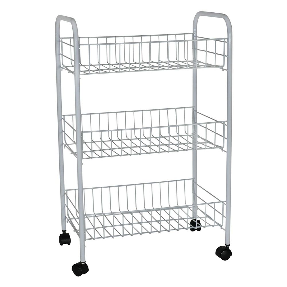 3 Tier Storage Cart with Wheels