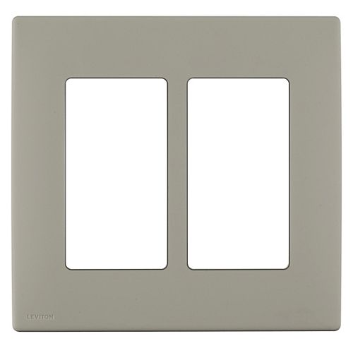 Leviton 2Gang Midway Nylon Blank Wallplate, in White The Home Depot
