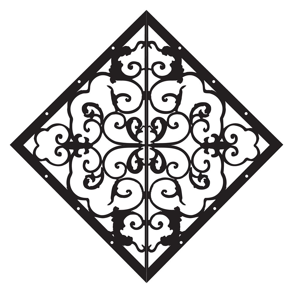 Veranda Diamond Fence & Gate Accent The Home Depot Canada