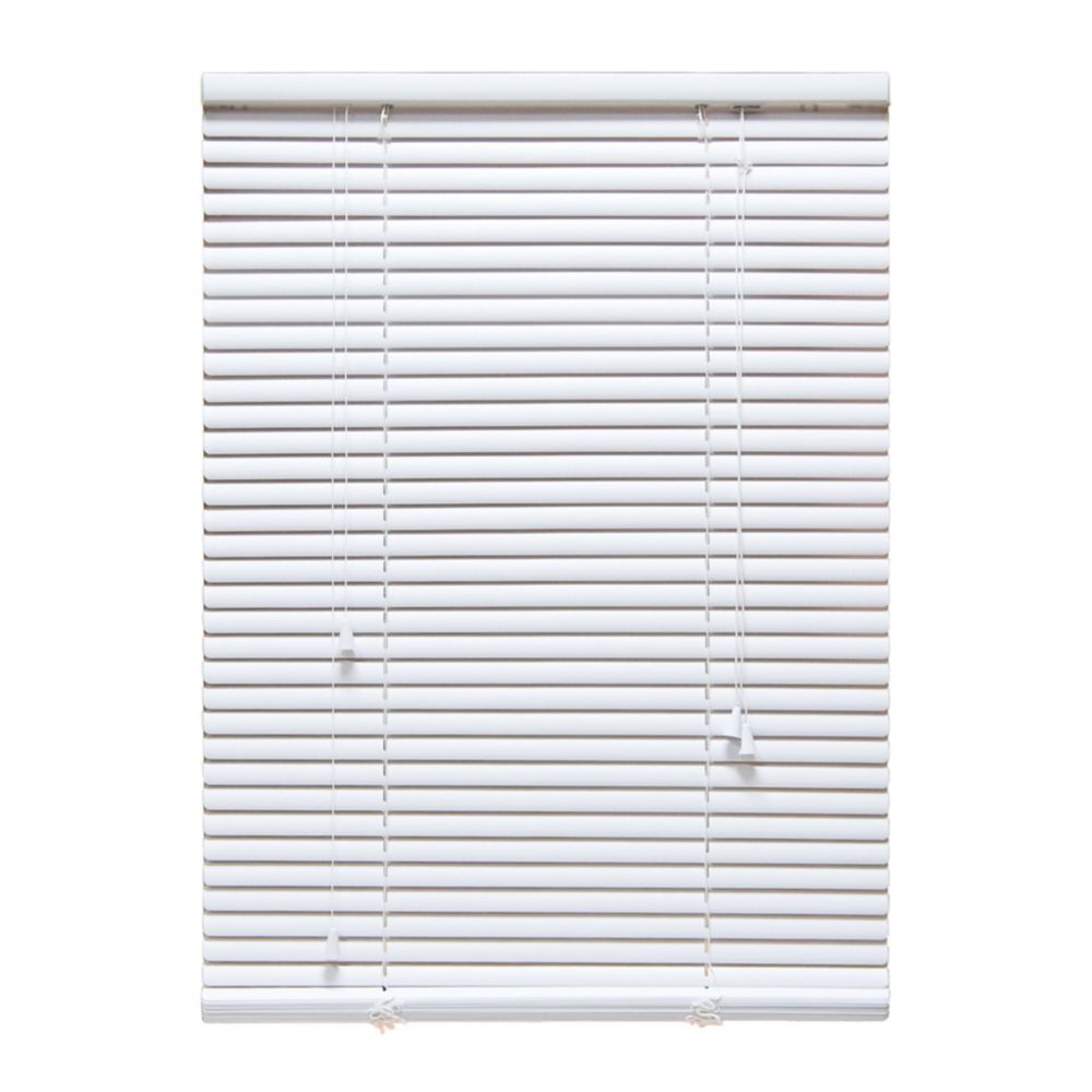 24 in. x 72 in. White 1" Aluminum Blind
