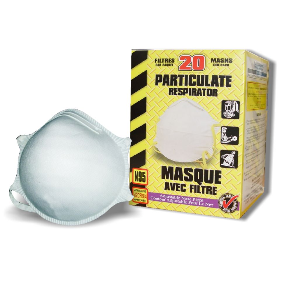 Workhorse Bulk N95 Disposable Particulate Respirator (140 units) The