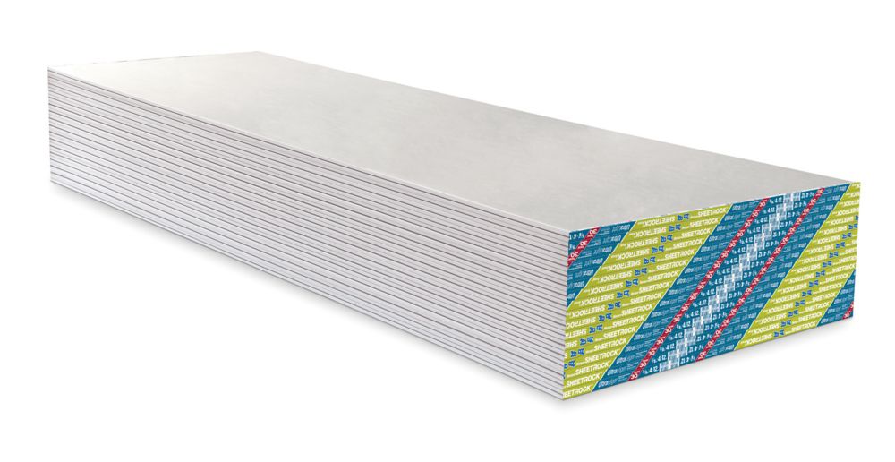Sheetrock UltraLight Firecode (30) 5/8inch x 4 ft. x 8 ft. Drywall