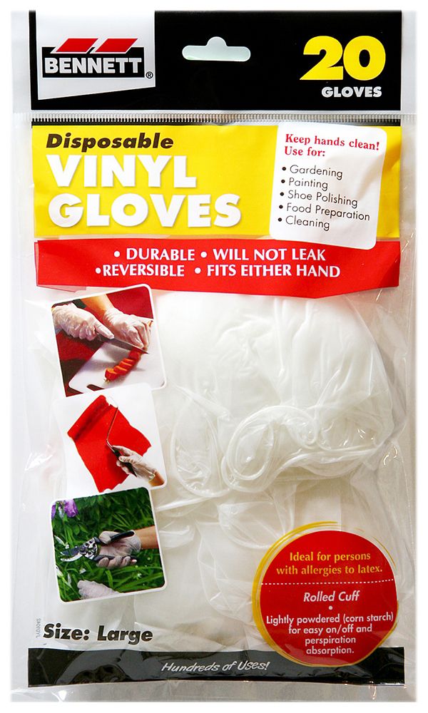 20 Disposable Vinyl Gloves The Home Depot Canada