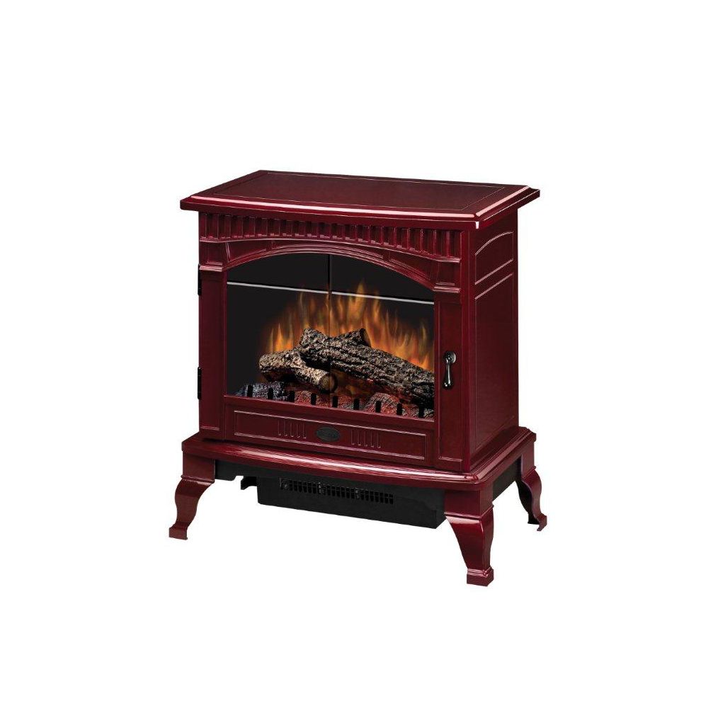 Dimplex Traditional 400 sq. ft. Electric Stove in Red The Home Depot