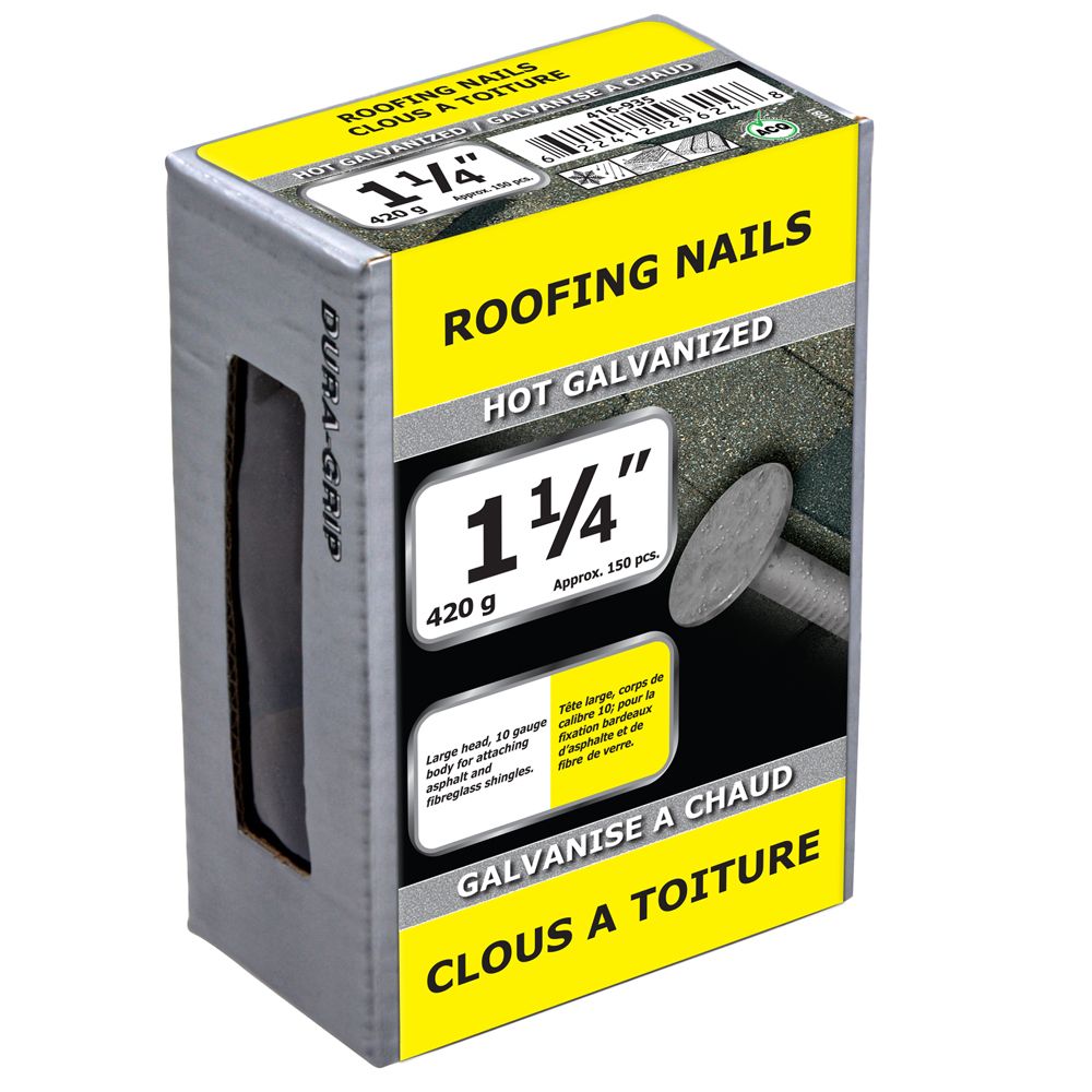 Paulin 1 1/4inch Roofing Nail420g (approx. 150 pieces per package