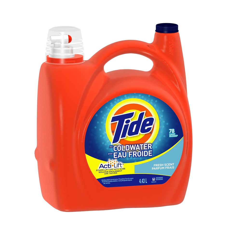 Tide Liq Cold Water - 78 Use | The Home Depot Canada