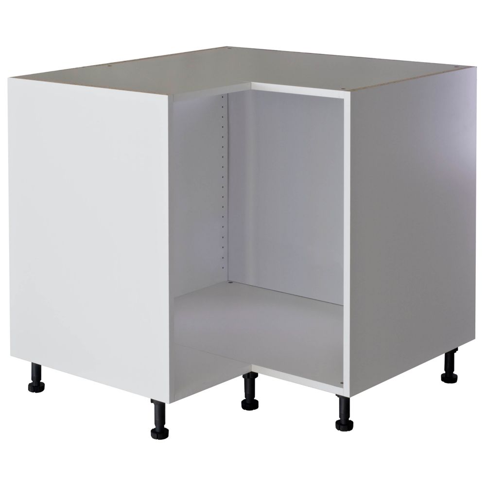 Eurostyle Meuble de bas Coin 36 Blanc Home Depot Canada