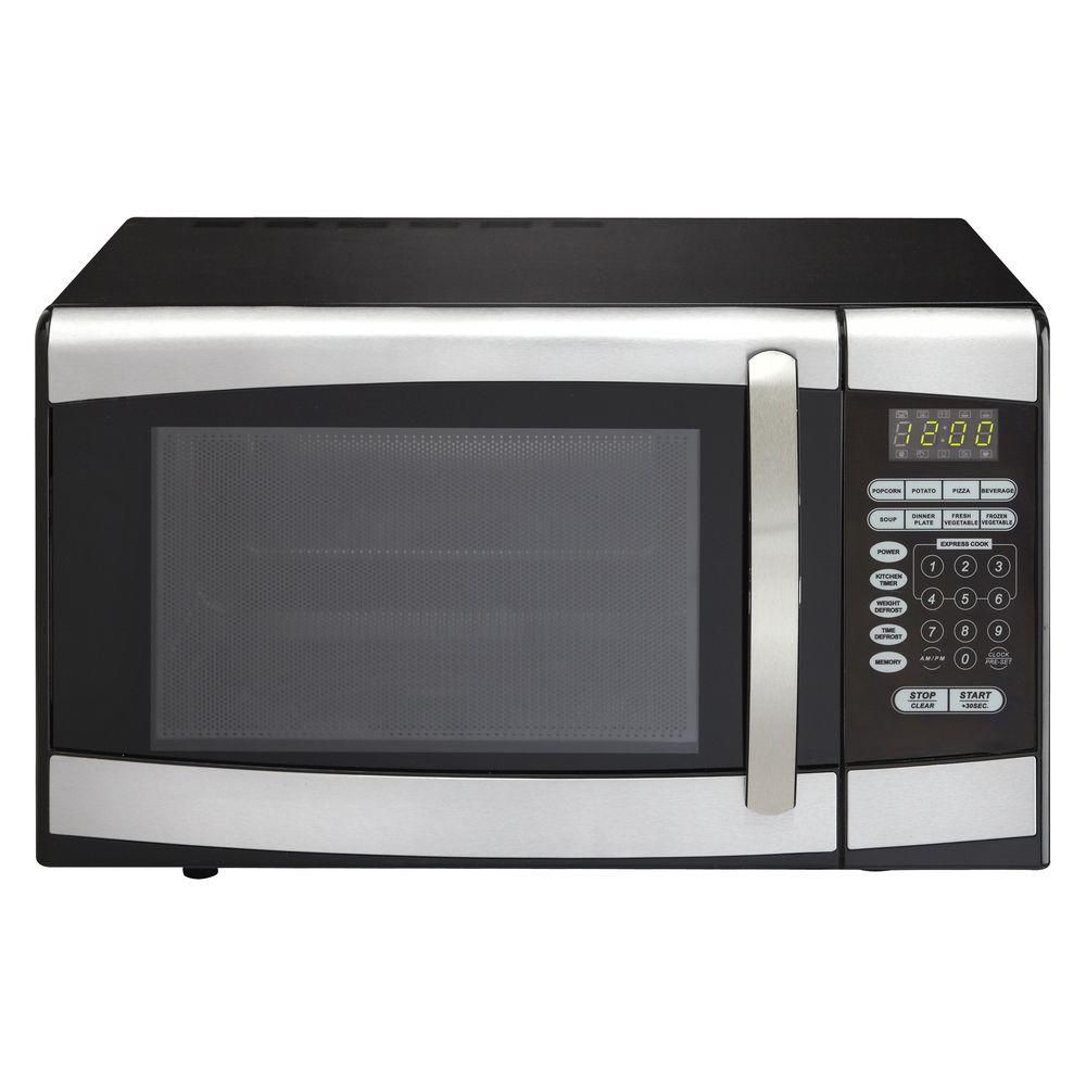 Danby Designer Designer 0.9 cu. ft. Countertop Microwave in Stainless