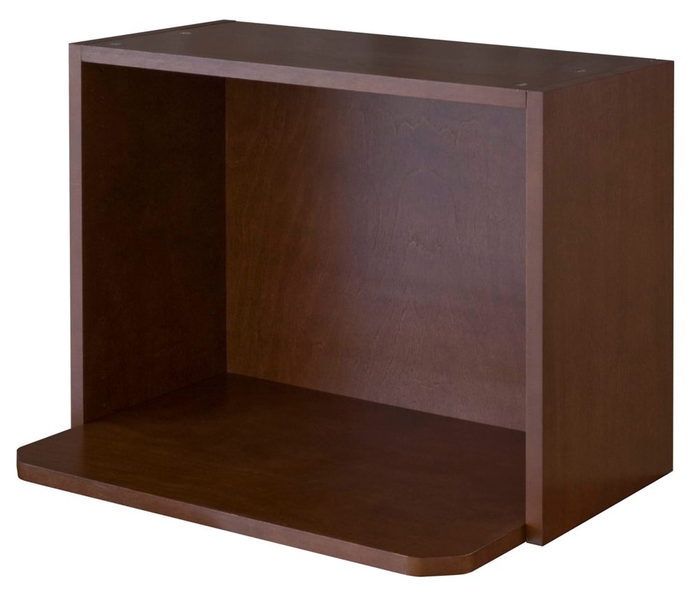 Eurostyle Microwave Cabinet 24 x 17 5/8 Veneer Blossom | The Home Depot