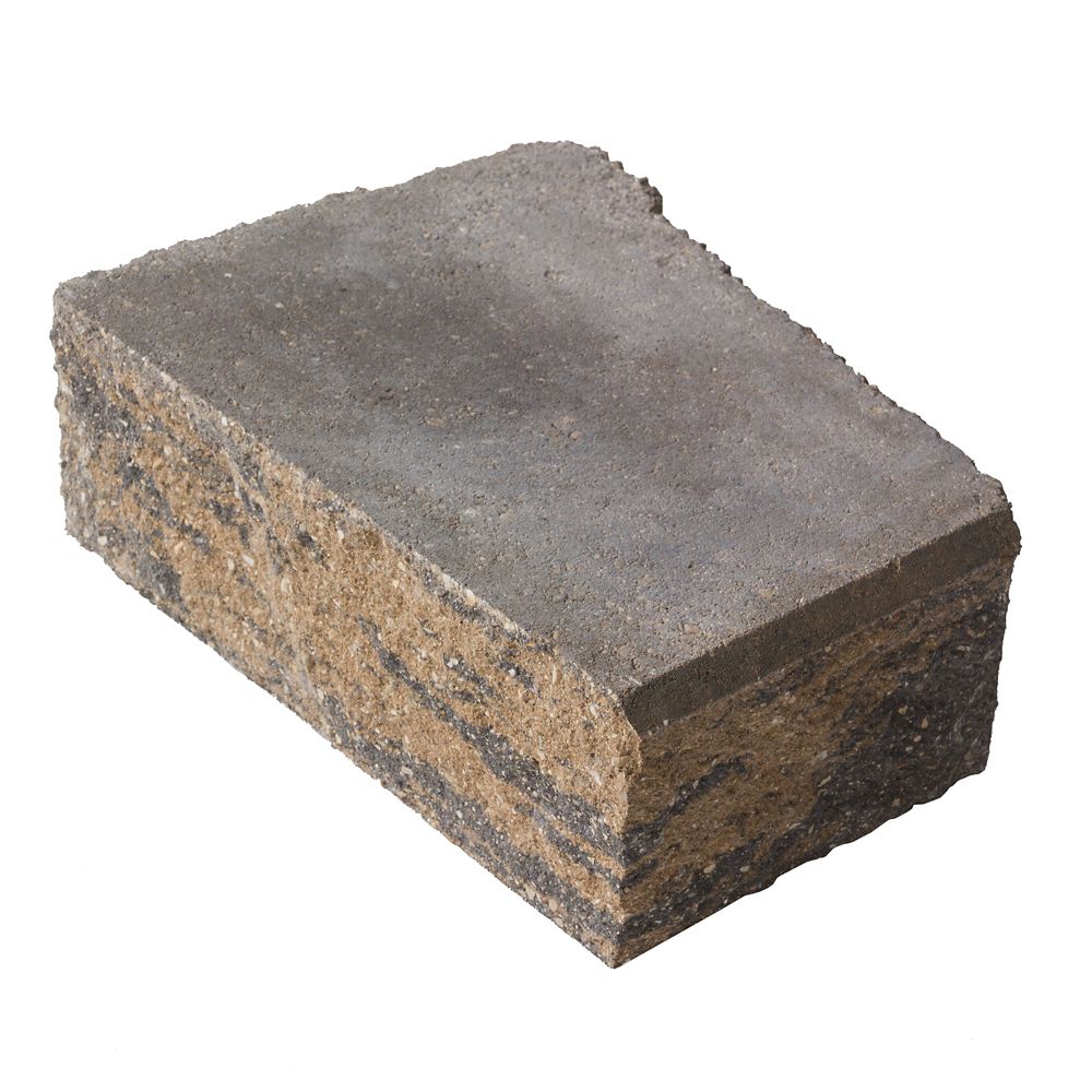Barkman Stackstone Sierra Grey Advanced Corner Retaining Wall Block