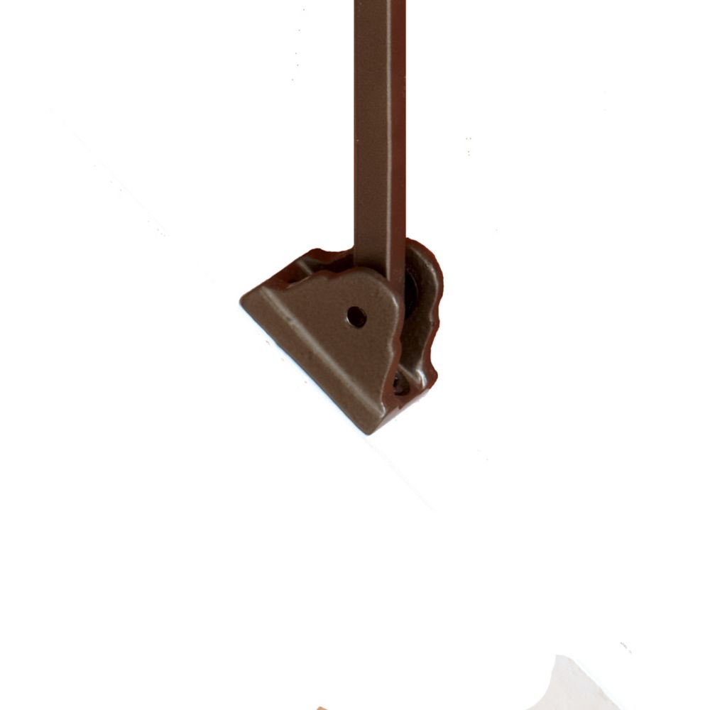 Alexandria Moulding Swivel Base for Adjustable Balusters Black The