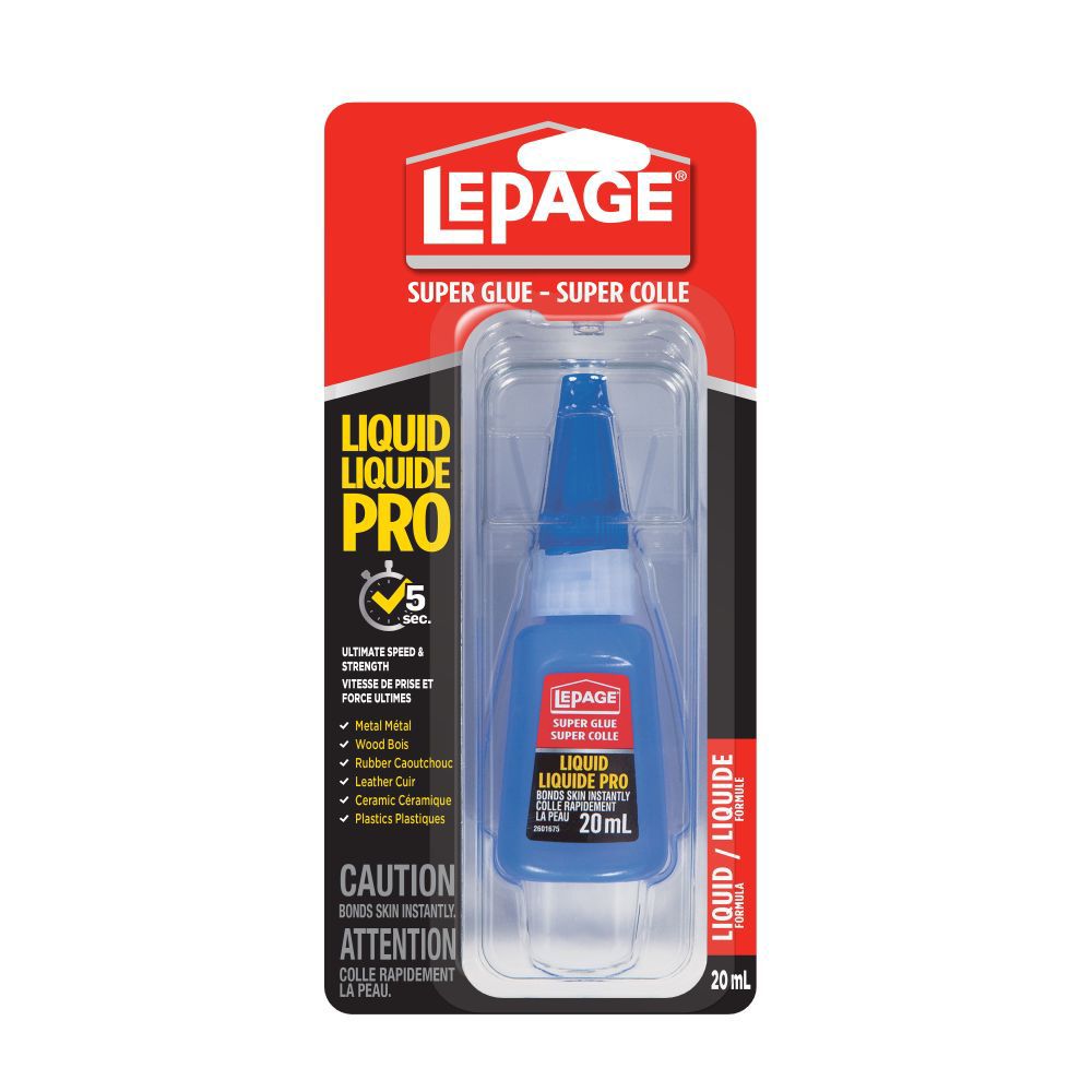 LePage Super Glue Liquid Pro The Home Depot Canada