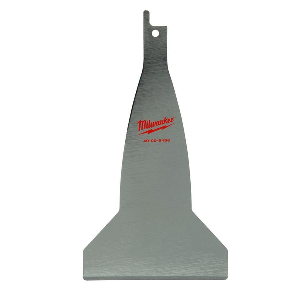 Milwaukee Tool 3inch Scraper Reciprocating Saw Blade The Home Depot