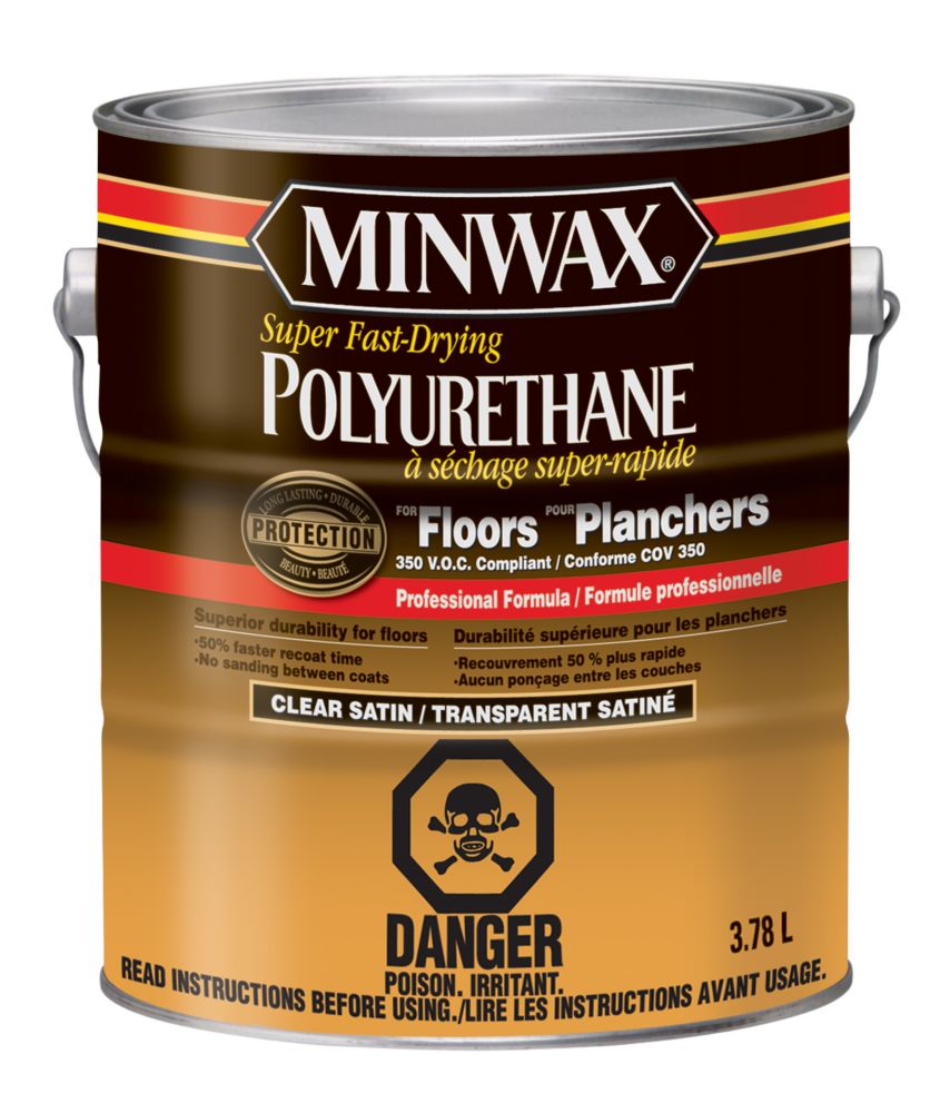 Minwax Poly for Floors Satin | The Home Depot Canada