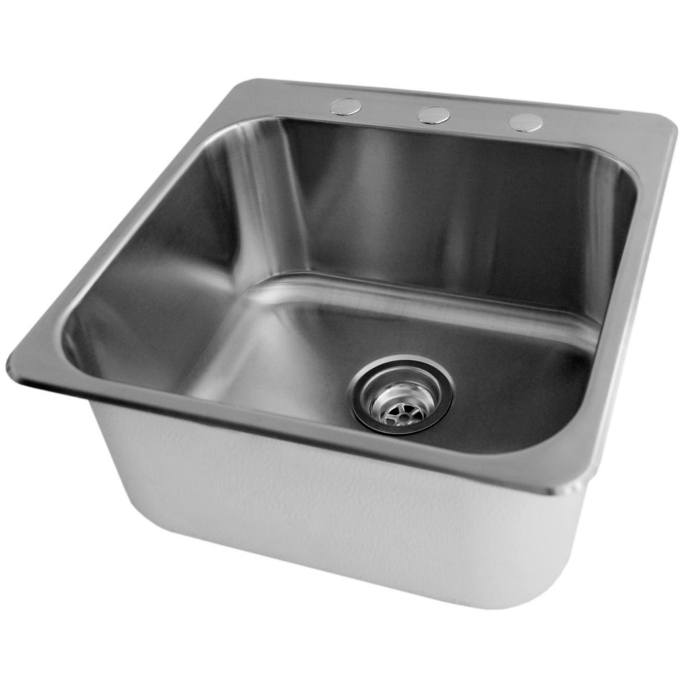 20 X 20 1 2 Stainless Steel Laundry Sink
