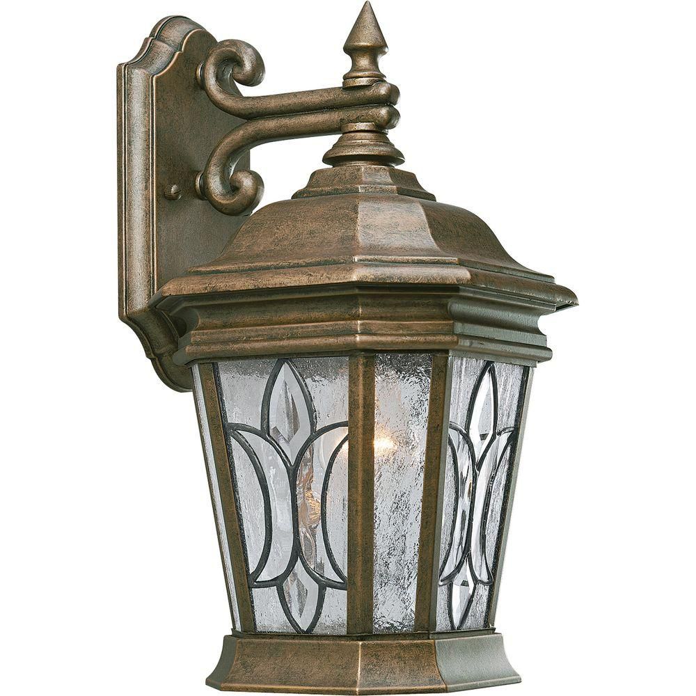 Progress Lighting Cranbrook Collection Burnished Chestnut 1light Wall