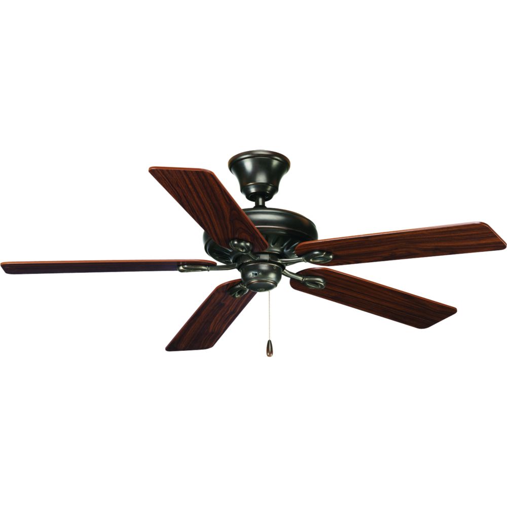 Progress Lighting 52 In Airpro Signature Antique Bronze Ceiling Fan