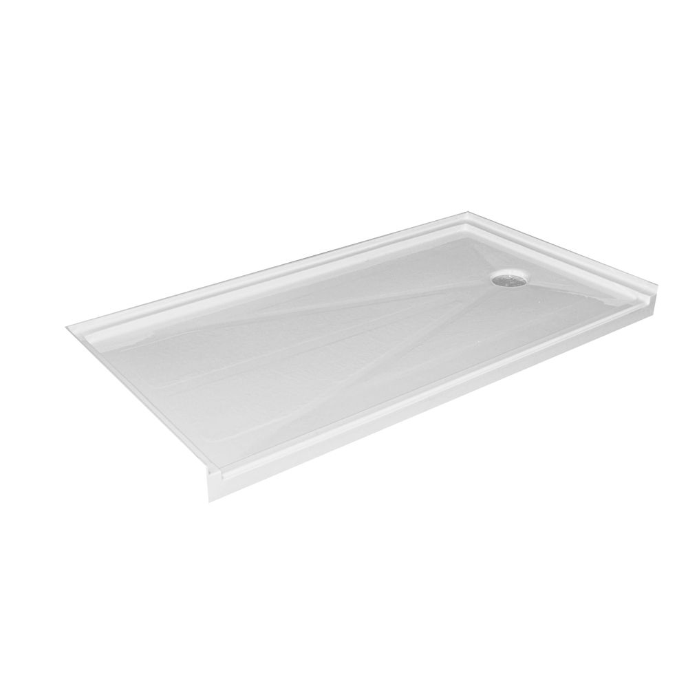 Mirolin Ellis 60 Xl Acrylic Shower Base With SeatLeft Hand The Home