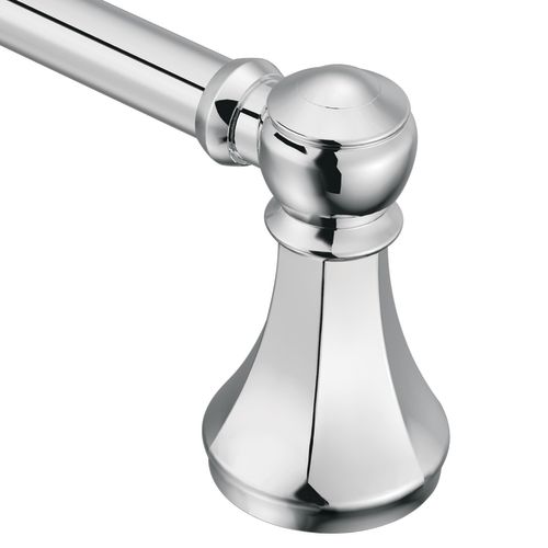 Moen Vale 18-Inch Towel Bar – Chrome, Transitional Bathroom Hardware, DN4418CH