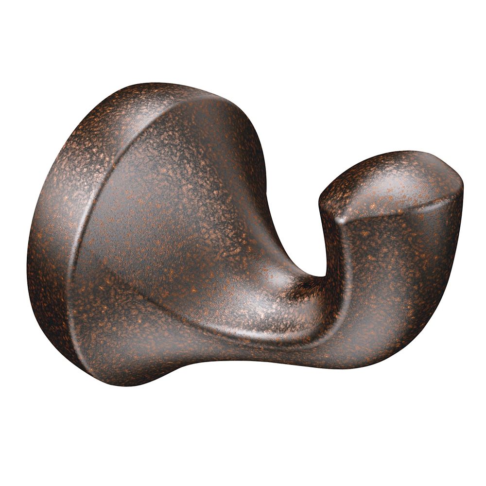 Moen Eva Oil Rubbed Bronze Robe Hook | The Home Depot Canada