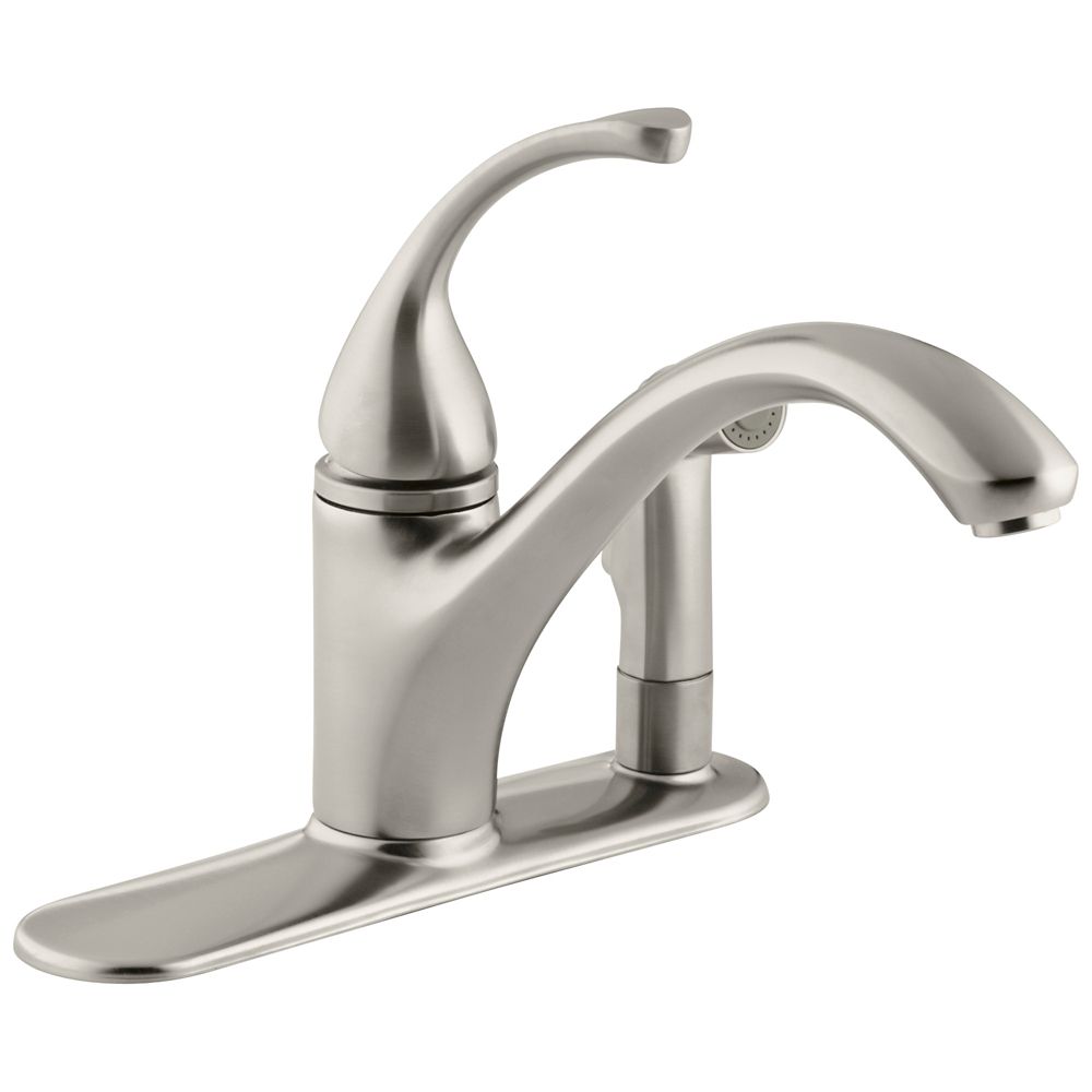 Robinet De Cuisine Kohler Billet 1,5 GPM - Finition Noir Mat Et Laiton Brossé - Neuf Jamais Utilisé