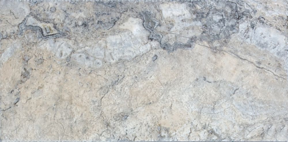 anatolia antique pewter travertine chiseled brushed 8 inches x 16 inches 7 12 sq ft anatolia antique pewter travertine chiseled brushed 8 inches x 16 inches 7 12 sq ft