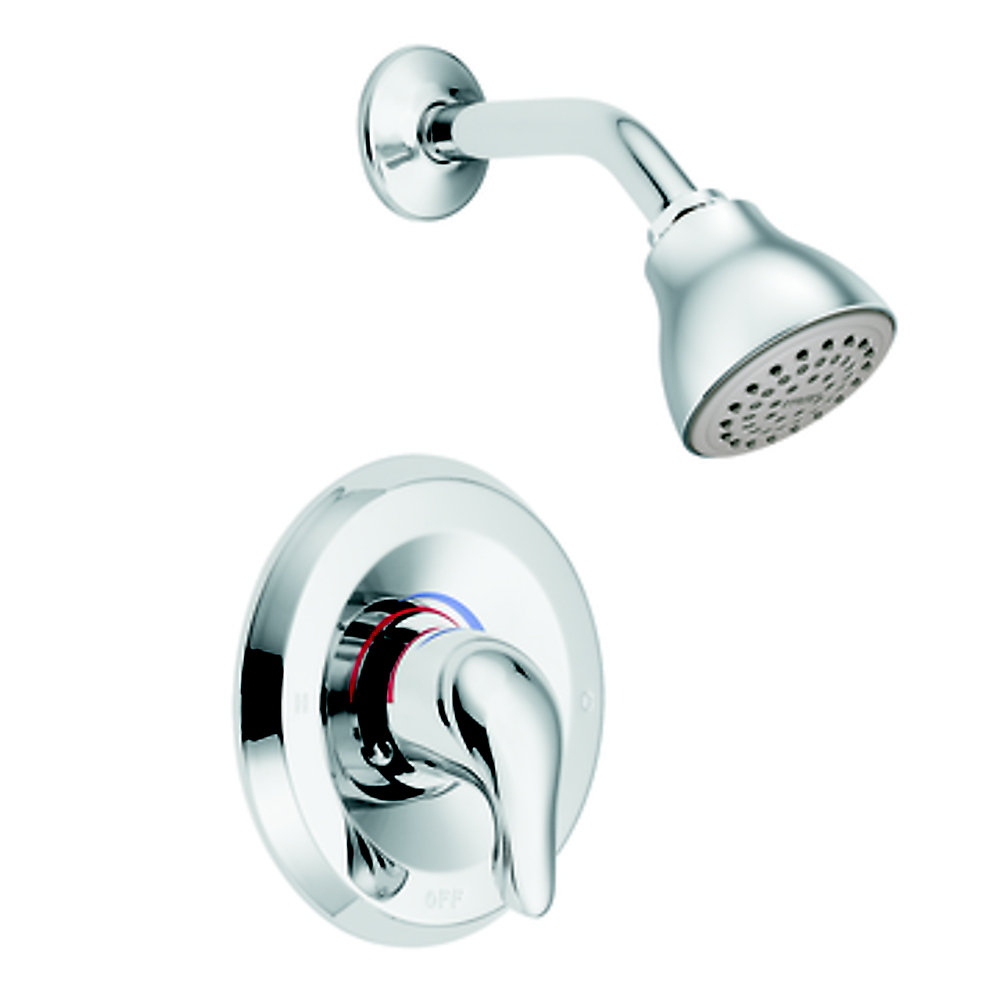 MOEN Chateau PosiTemp Shower Faucet in Chrome The Home