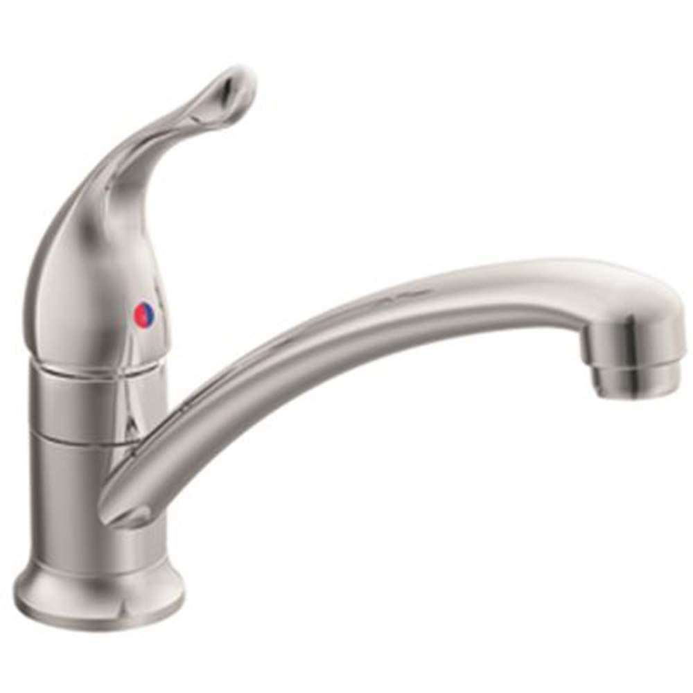 Moen Chateau 1 Handle Kitchen Faucet - Chrome Finish | The Home Depot ...