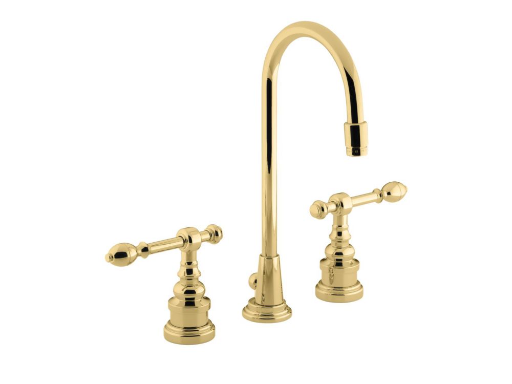 Delta Waltec 2 Handle Rough Brass Laundry Faucet The Home Depot Canada