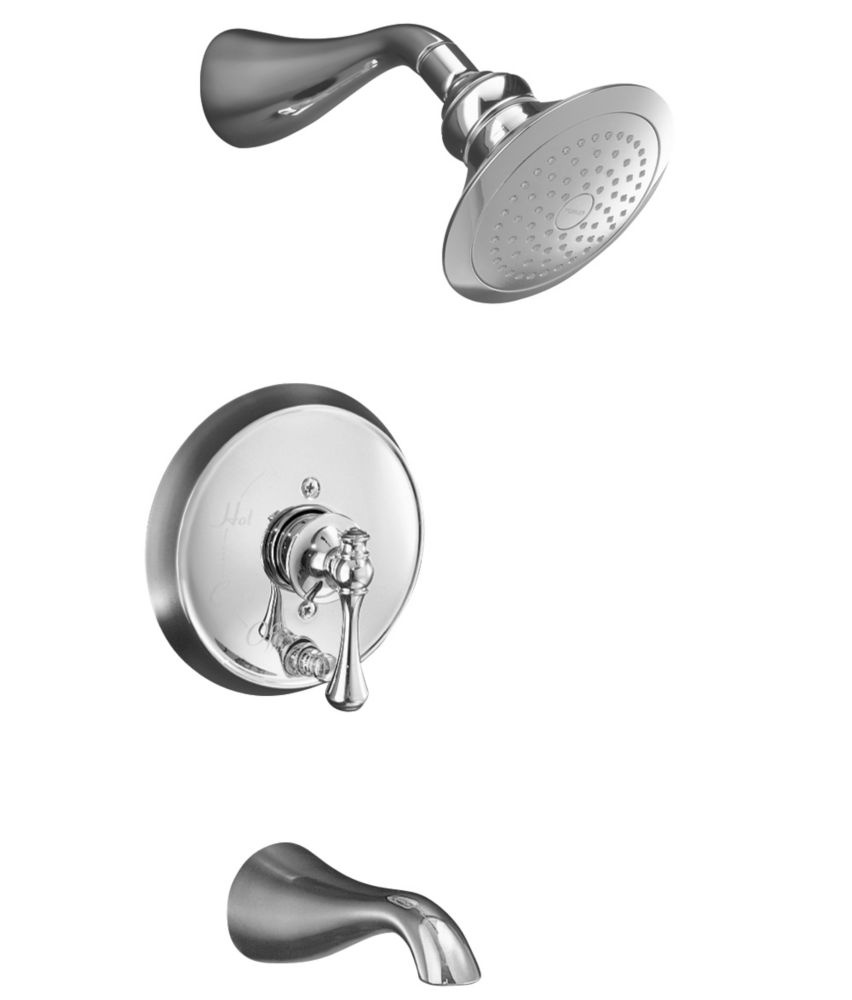 KOHLER Revival Rite-Temp Pressure-Balancing Bath/Shower ...