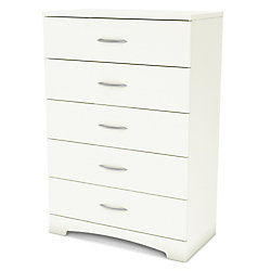 Step One 5-Drawer Chest, Pure White