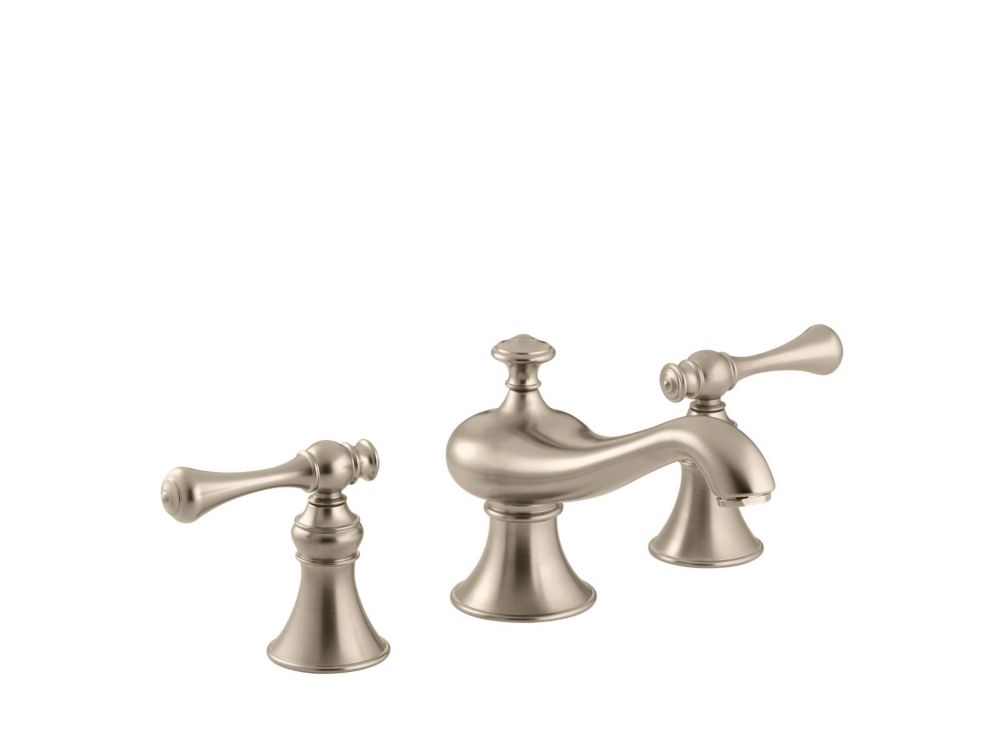 bronze finish bathroom sink faucet