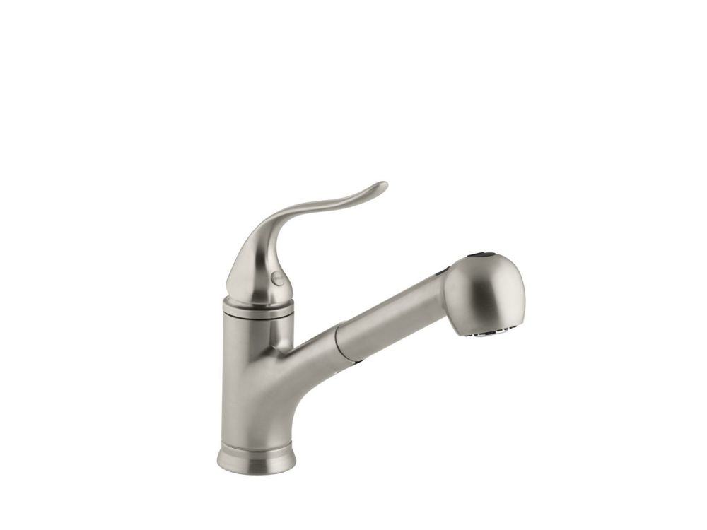 KOHLER Coralais Single Control Pullout Spray Kitchen Sink Faucet In   P 1000693253 