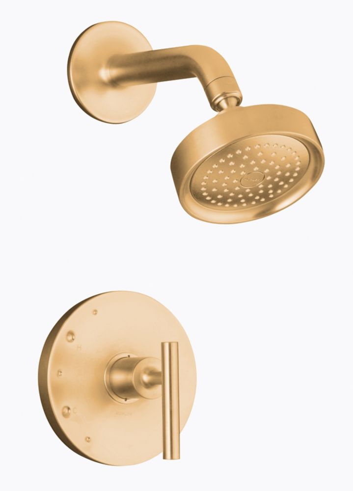 KOHLER Purist RiteTemp PressureBalancing Shower Faucet in Vibrant