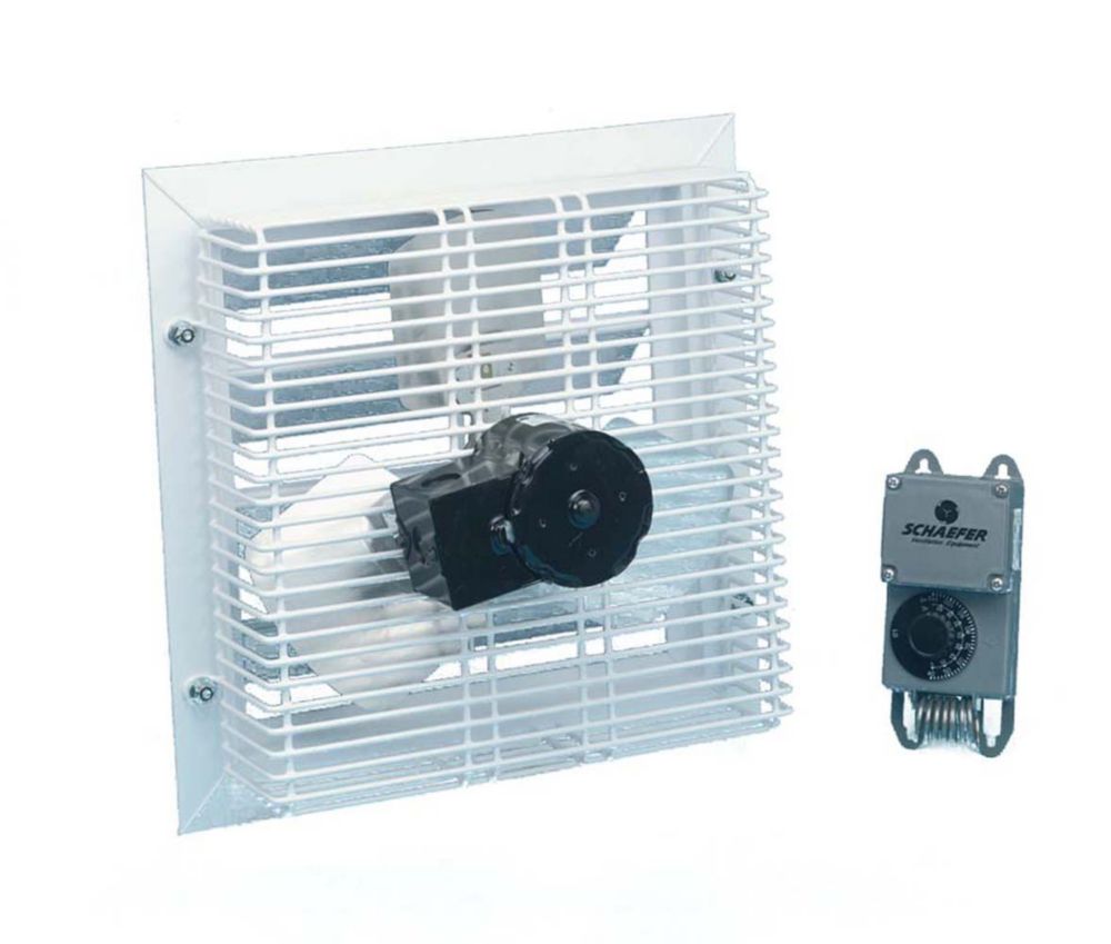UPC 095317181535 product image for Phoenix Solar Shed Power Fan with Thermostat | upcitemdb.com