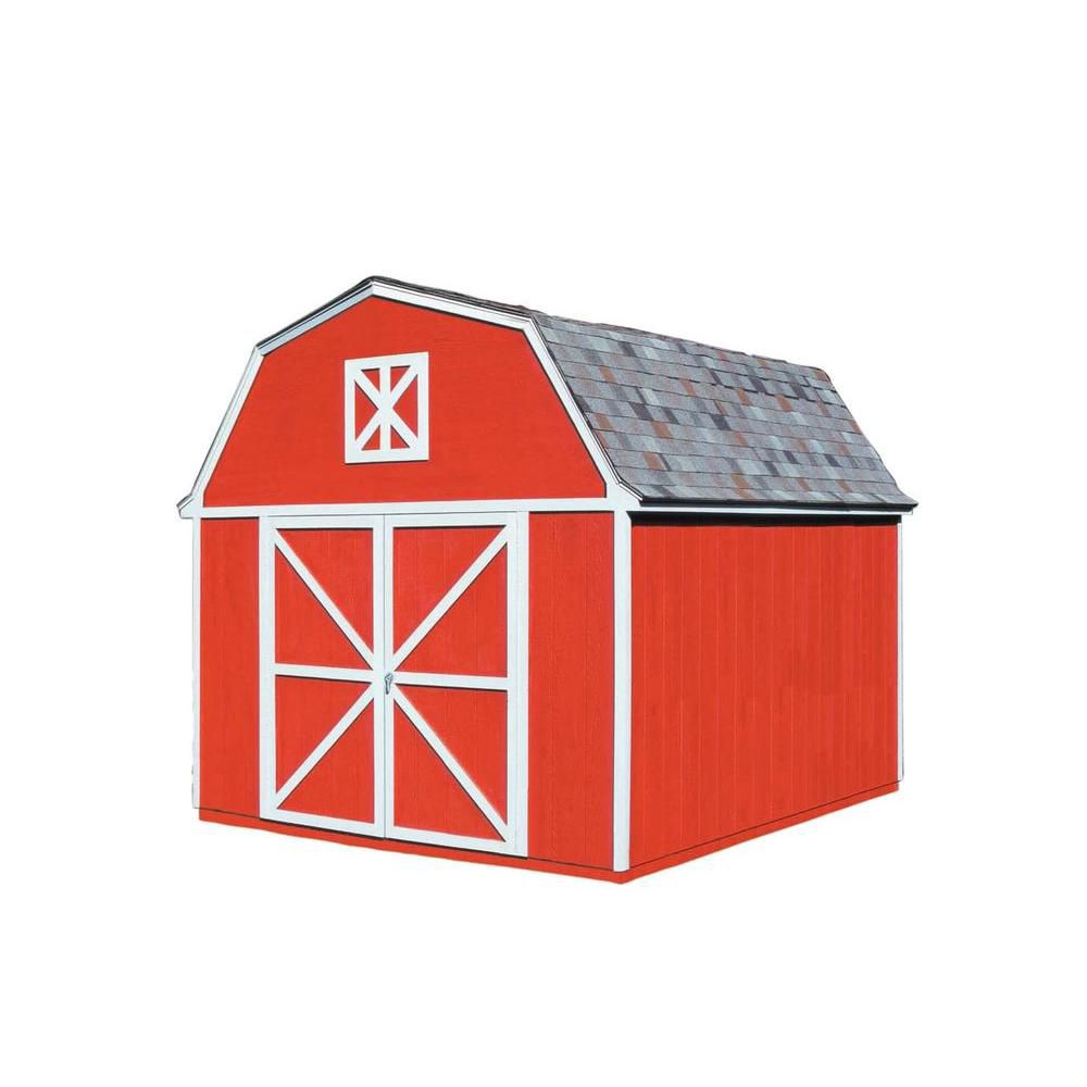 Berkley 10 ft. x 14 ft. Storage Building Kit with Floor Berkley 10 ft. x 14 ft. Storage Building Kit with Floor