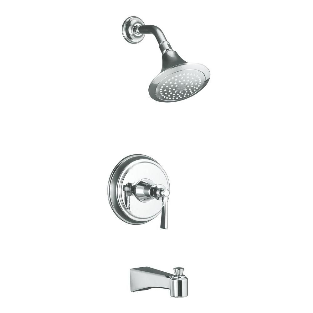 KOHLER Archer Bath/Shower Faucet in Polished Chrome | The Home Depot Canada