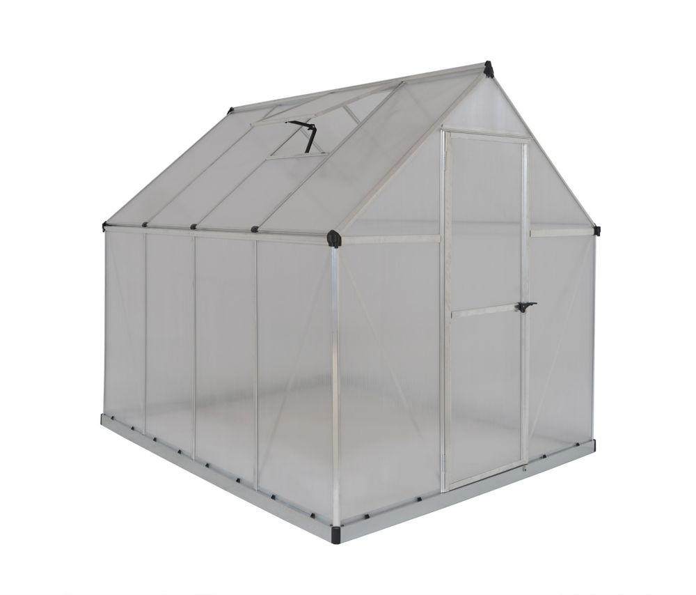 Deluxe Nature Series 6 ft. x 8 ft. Green Greenhouse Deluxe Nature Series 6 ft. x 8 ft. Green Greenhouse
