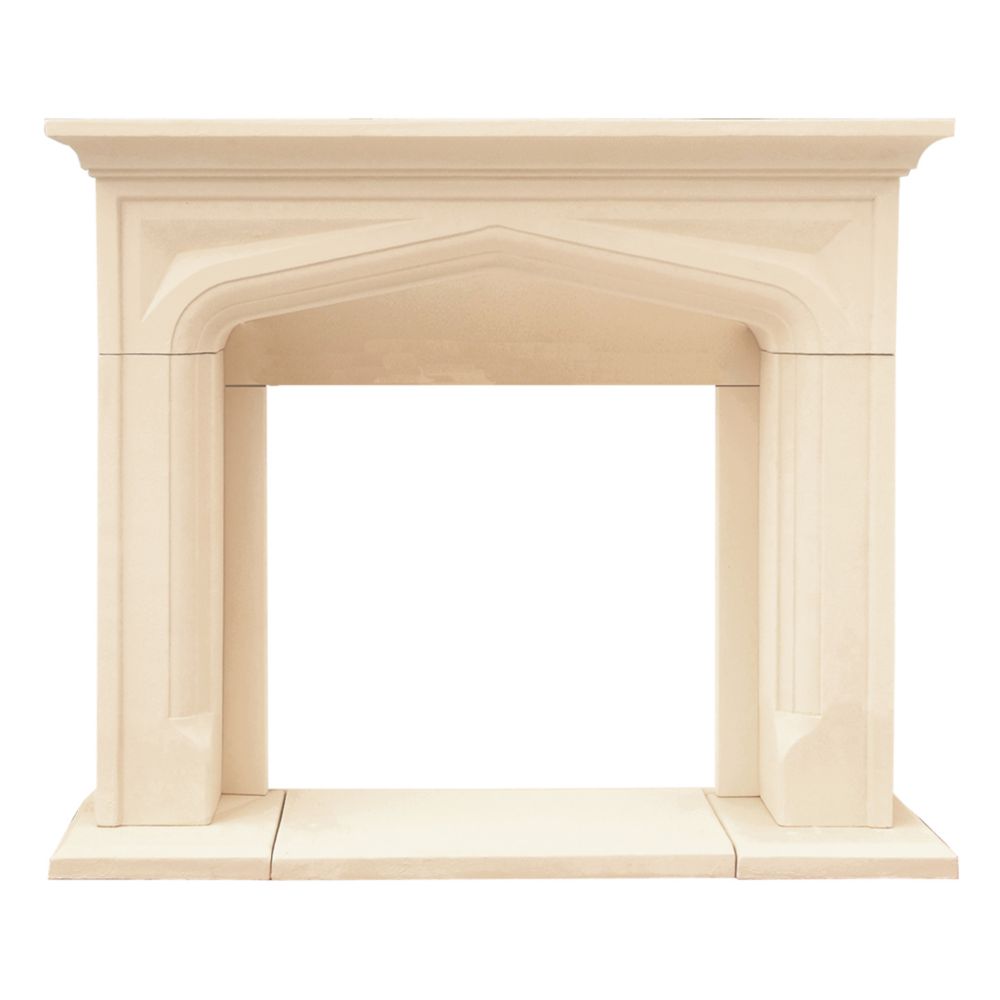 Historic Mantels Chateau Series Pisa Cast Stone Mantel
