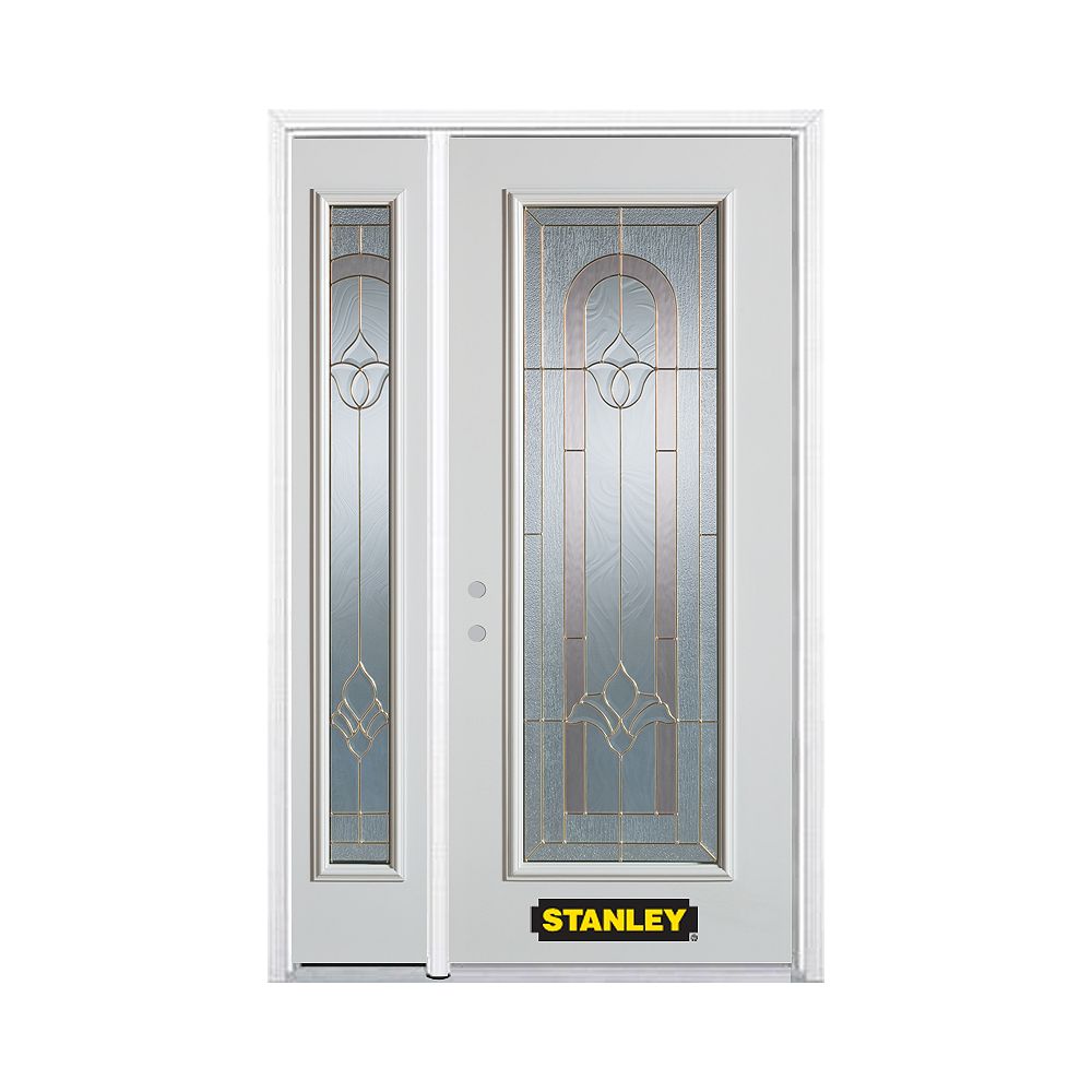 STANLEY Doors 52.75 inch x 82.375 inch Marilyn Brass Full