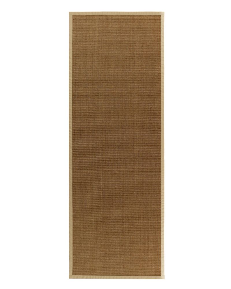 Lanart Rug Tapis Sisal Naturel Bordure Khaki #56 2 Pi. 6 Po. x 8 Pi. Lanart Rug Tapis Sisal Naturel Bordure Khaki #56 2 Pi. 6 Po. x 8 Pi.